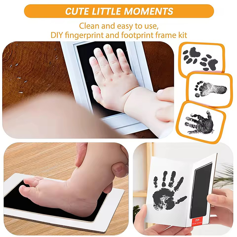Dog Paw Cleaner - Safe Non Toxic Baby Handprint Footprint