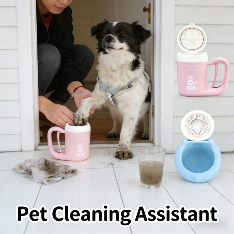 Dog Paw Cleaner - Pet Foot Wash Cup Dog Foot