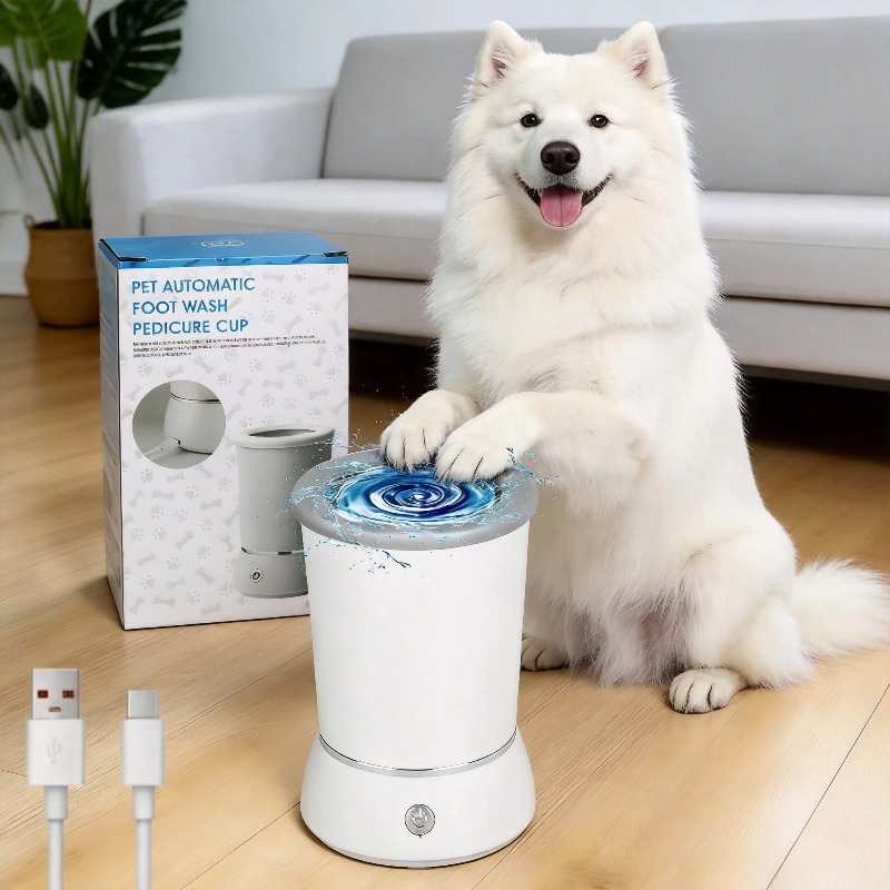 Dog Paw Cleaner - Paw Cleaner Massager Automatic Cleaner Portable