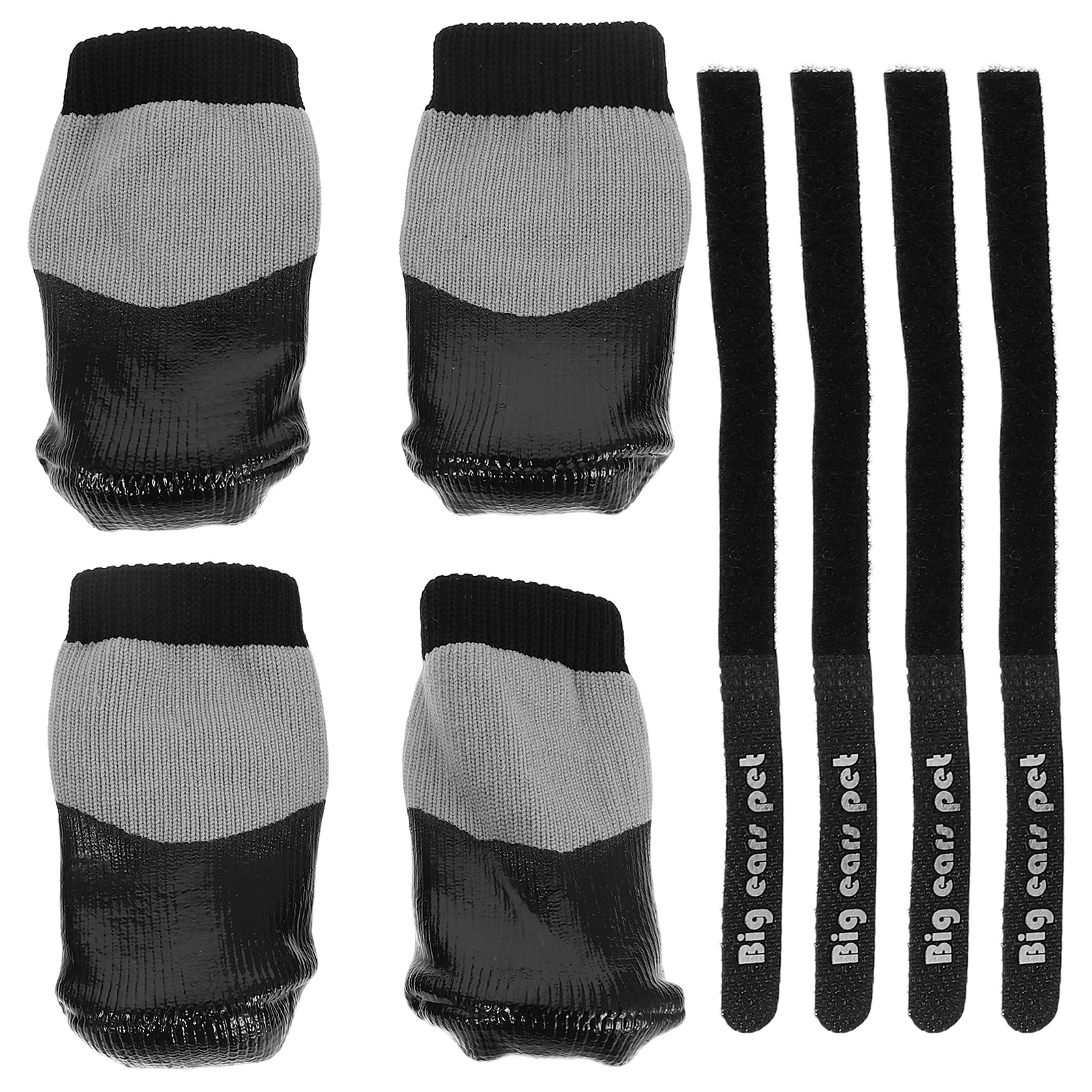 Dog Booties Paw Protector - 4Pcs Waterproof Pet Booties for Cats