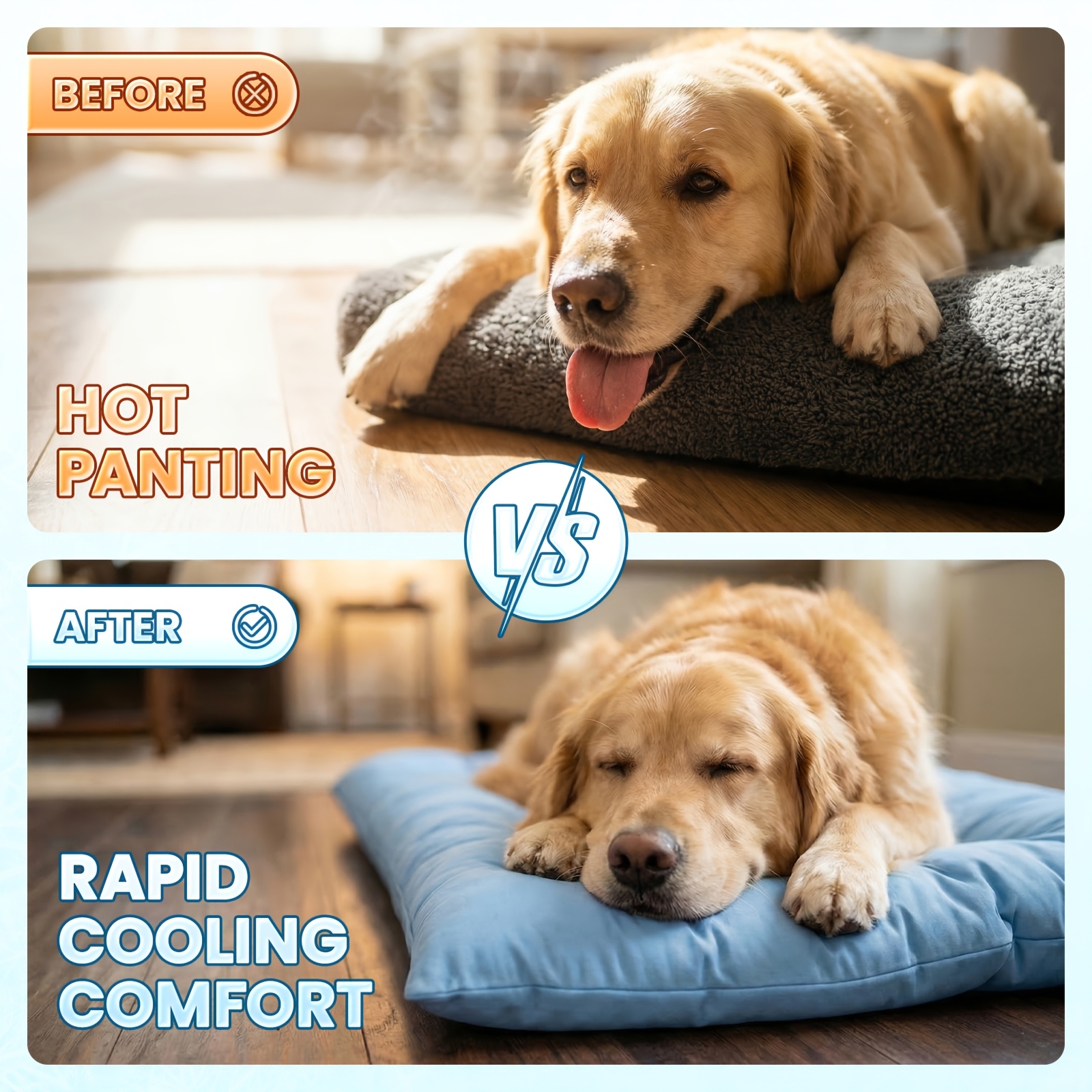 Extra-Large Summer Cooling Mat – Calming Dog Bed recenzja i cena