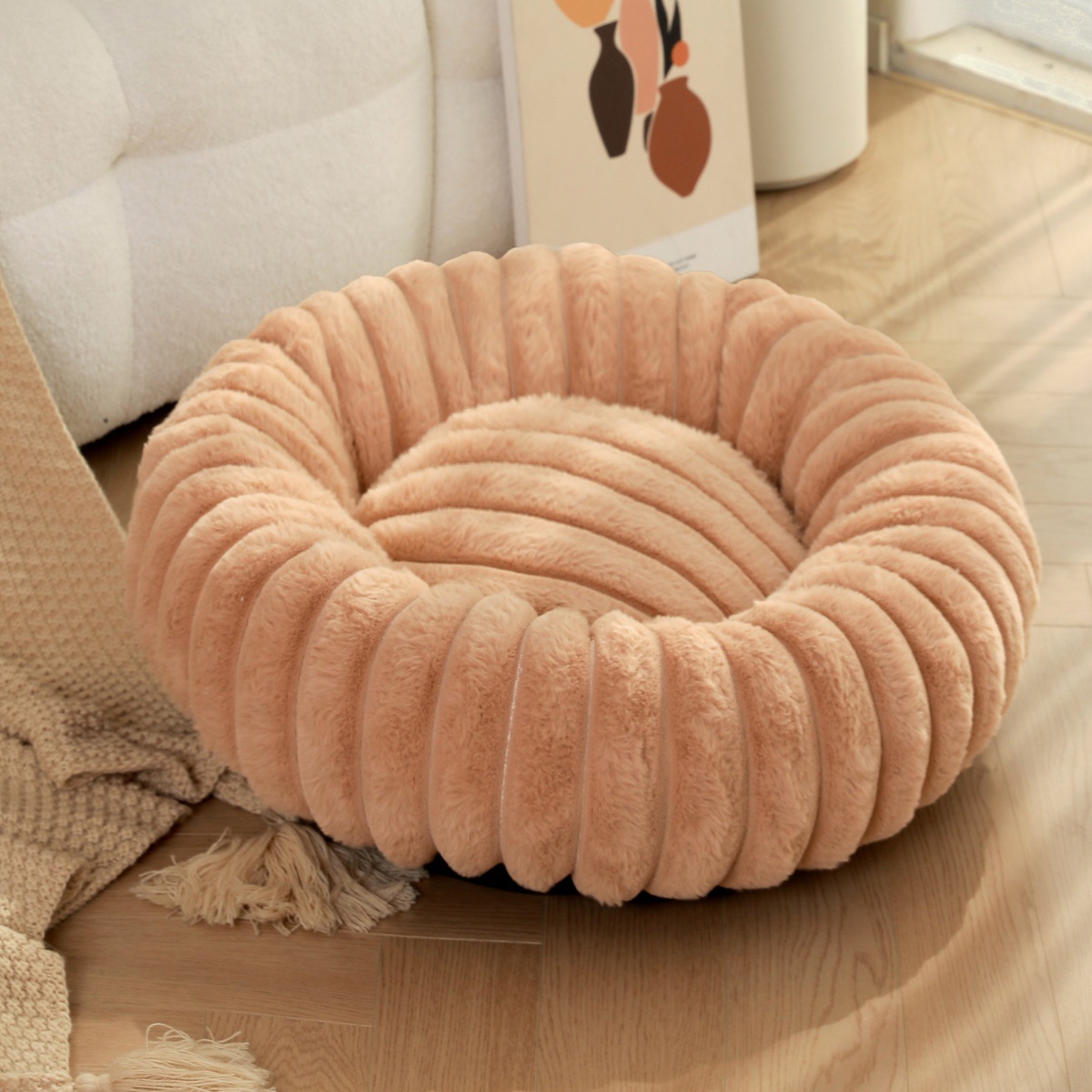 40-80cm Fluffy Pets Dogs Beds  – Calming Dog Bed recenzja i cena
