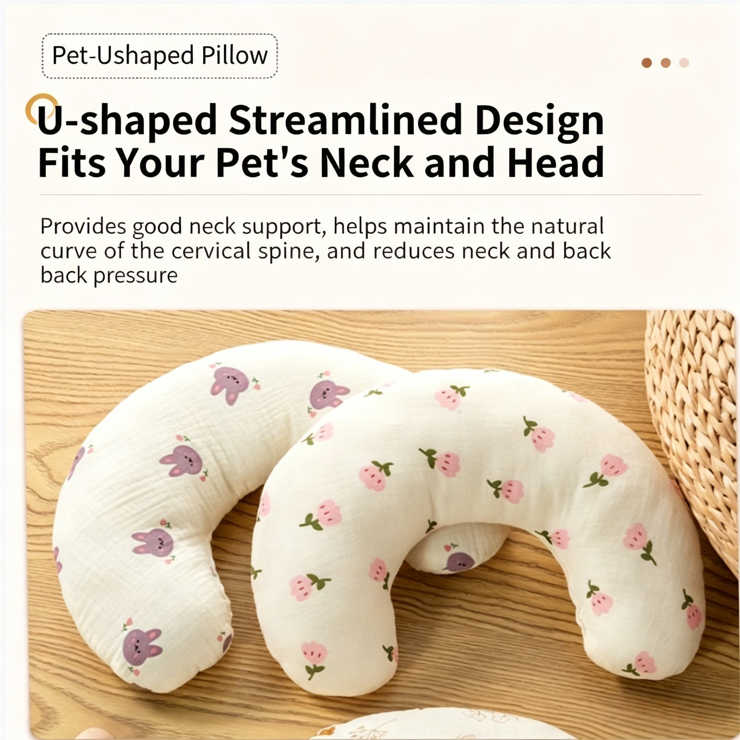 Pet Pillow Cat Pillow Washable – Calming Dog Bed recenzja i cena
