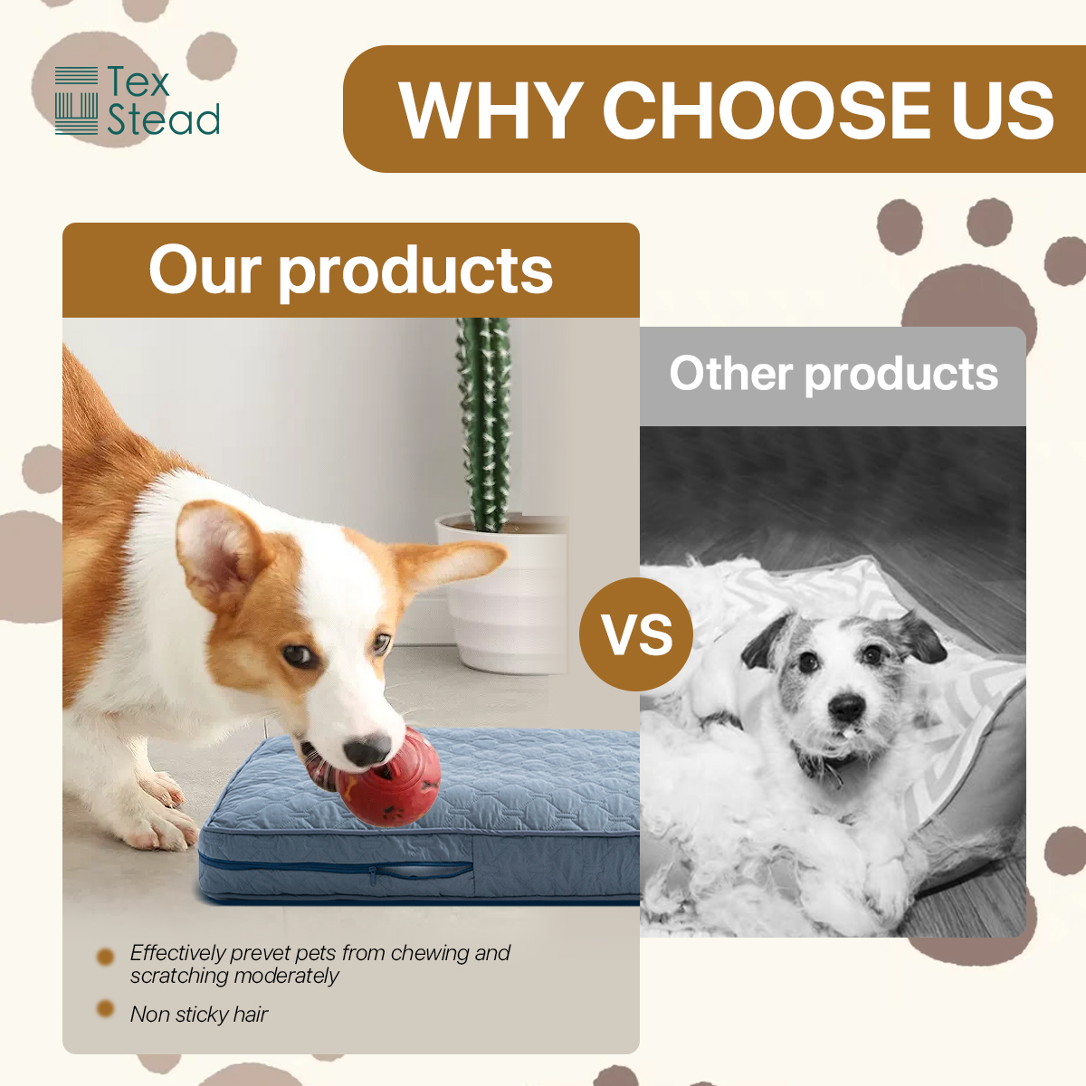 1Pc Orthopedic Dog Beds Cover  – Calming Dog Bed recenzja i cena