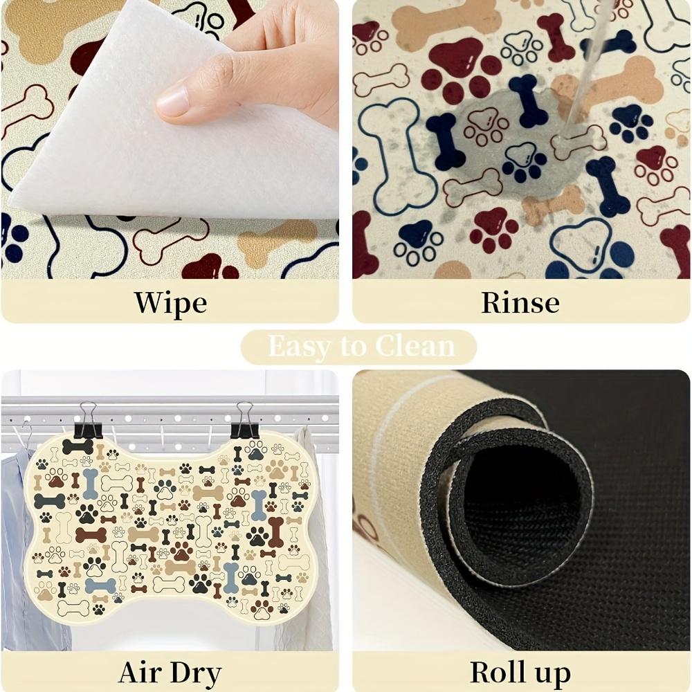 1pc Non-Slip Geometric Fishbon – Dog Paw Cleaner recenzja i cena