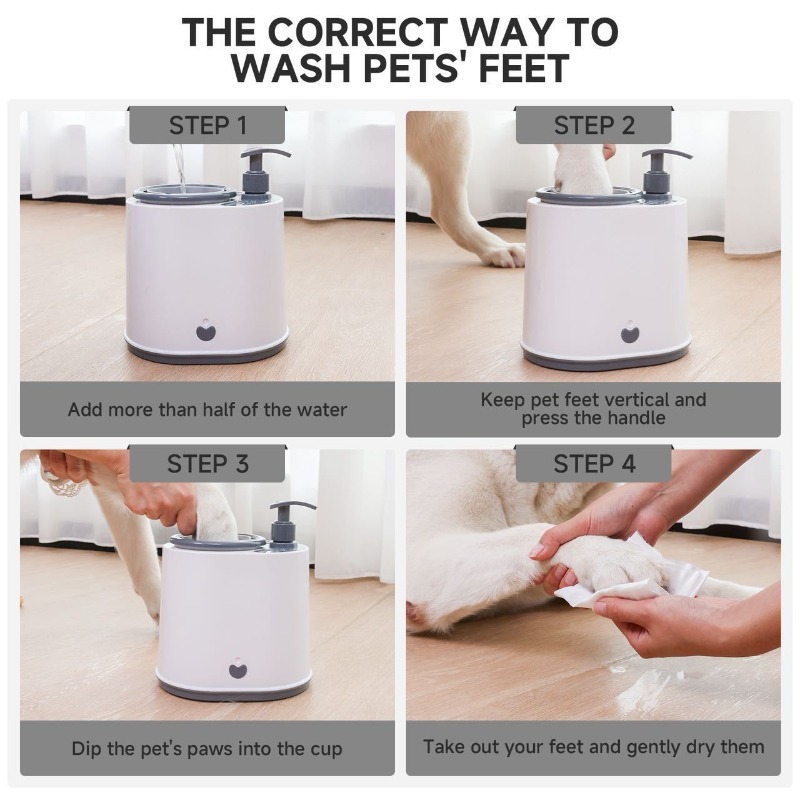 Portable Electric Pet Paw Clea – Dog Paw Cleaner recenzja i cena