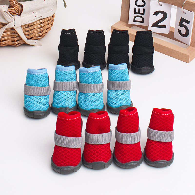 4pcs All Season Dog Shoes Brea – Dog Booties Paw Protector recenzja i cena