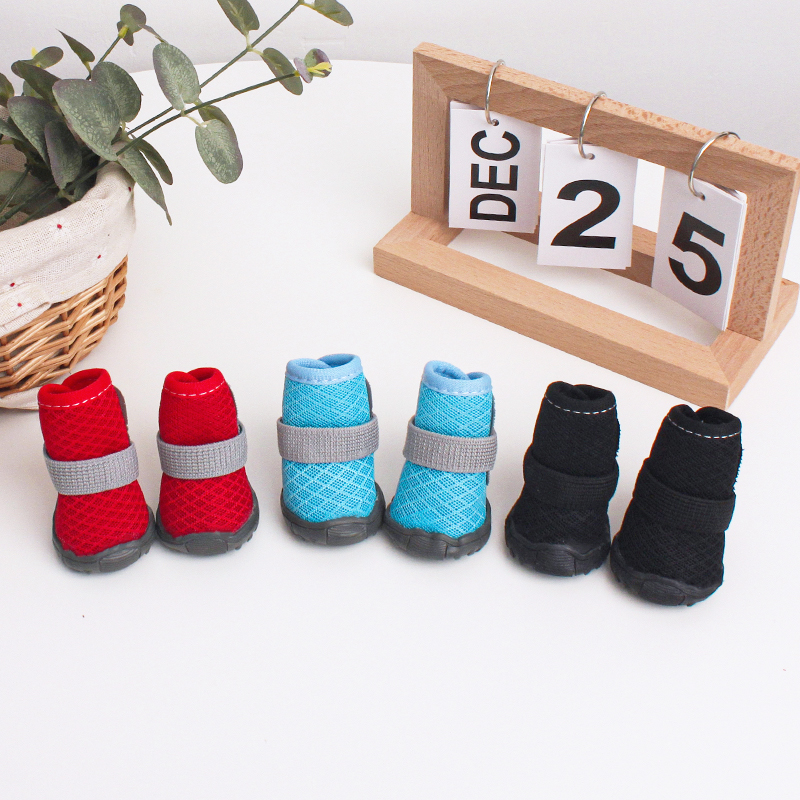 4pcs All Season Dog Shoes Brea – Dog Booties Paw Protector recenzja i cena