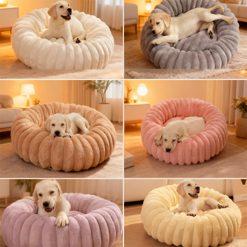 Indoor Cat Bed with Corduroy R – Calming Dog Bed recenzja i cena
