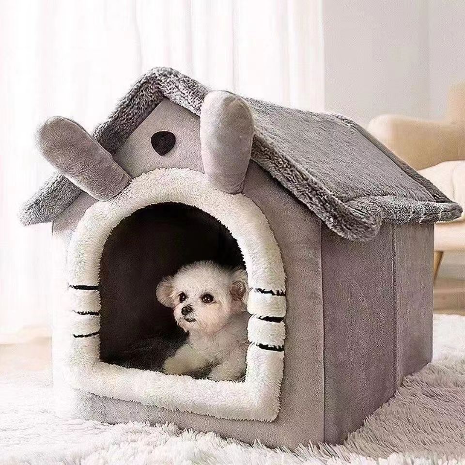 All Season Dog House Style Bed – Calming Dog Bed recenzja i cena