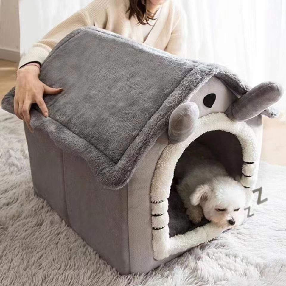 All Season Dog House Style Bed – Calming Dog Bed recenzja i cena
