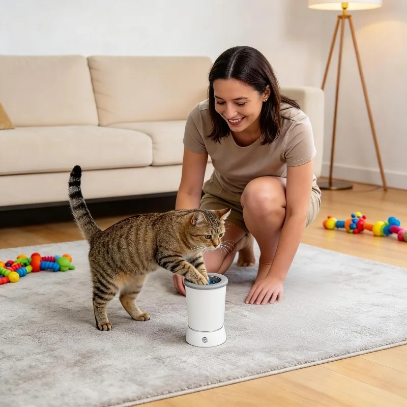 Paw Cleaner Massager Automatic – Dog Paw Cleaner recenzja i cena