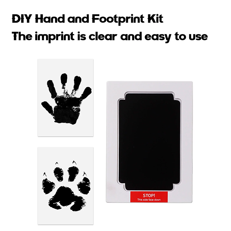 Non Toxic Baby Hand Footprint  – Dog Paw Cleaner recenzja i cena