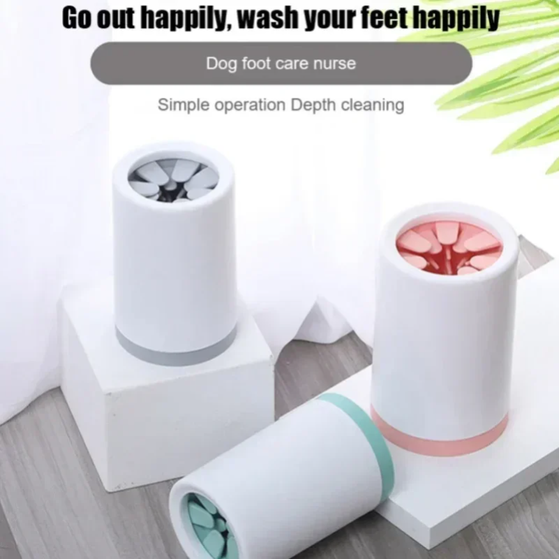 Automatic Pet Foot Washer Cup  – Dog Paw Cleaner recenzja i cena