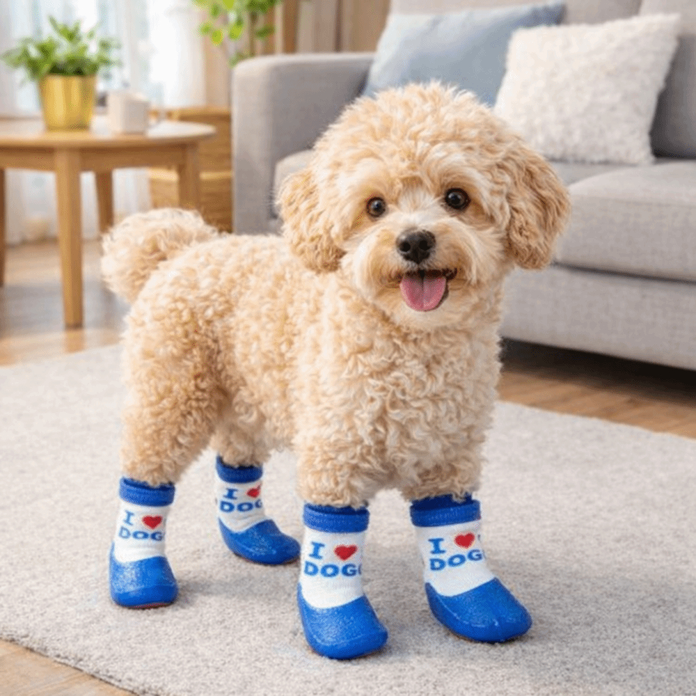 4 pieces/set Waterproof Pet So – Dog Booties Paw Protector recenzja i cena