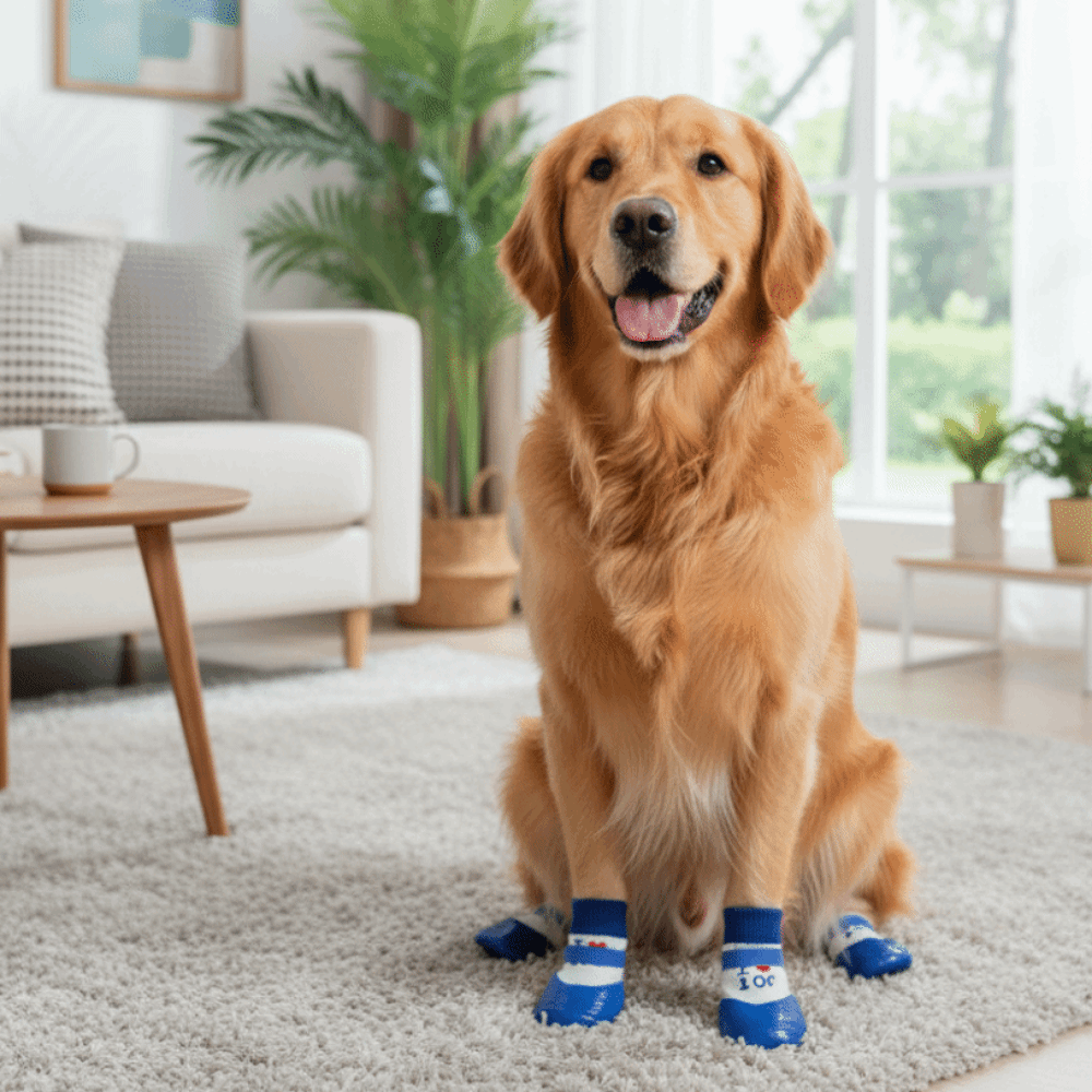 4 pieces/set Waterproof Pet So – Dog Booties Paw Protector recenzja i cena