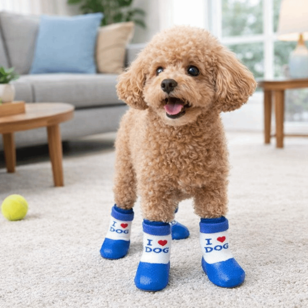4 pieces/set Waterproof Pet So – Dog Booties Paw Protector recenzja i cena