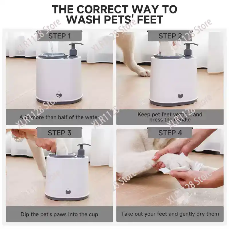 Electric Foam Pet Paw Cleaner  – Dog Paw Cleaner recenzja i cena