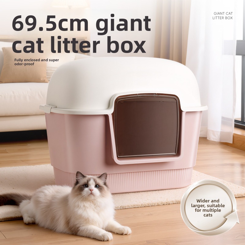 Giant Enclosed Litter Box Odor – Pet Supplies List recenzja i cena