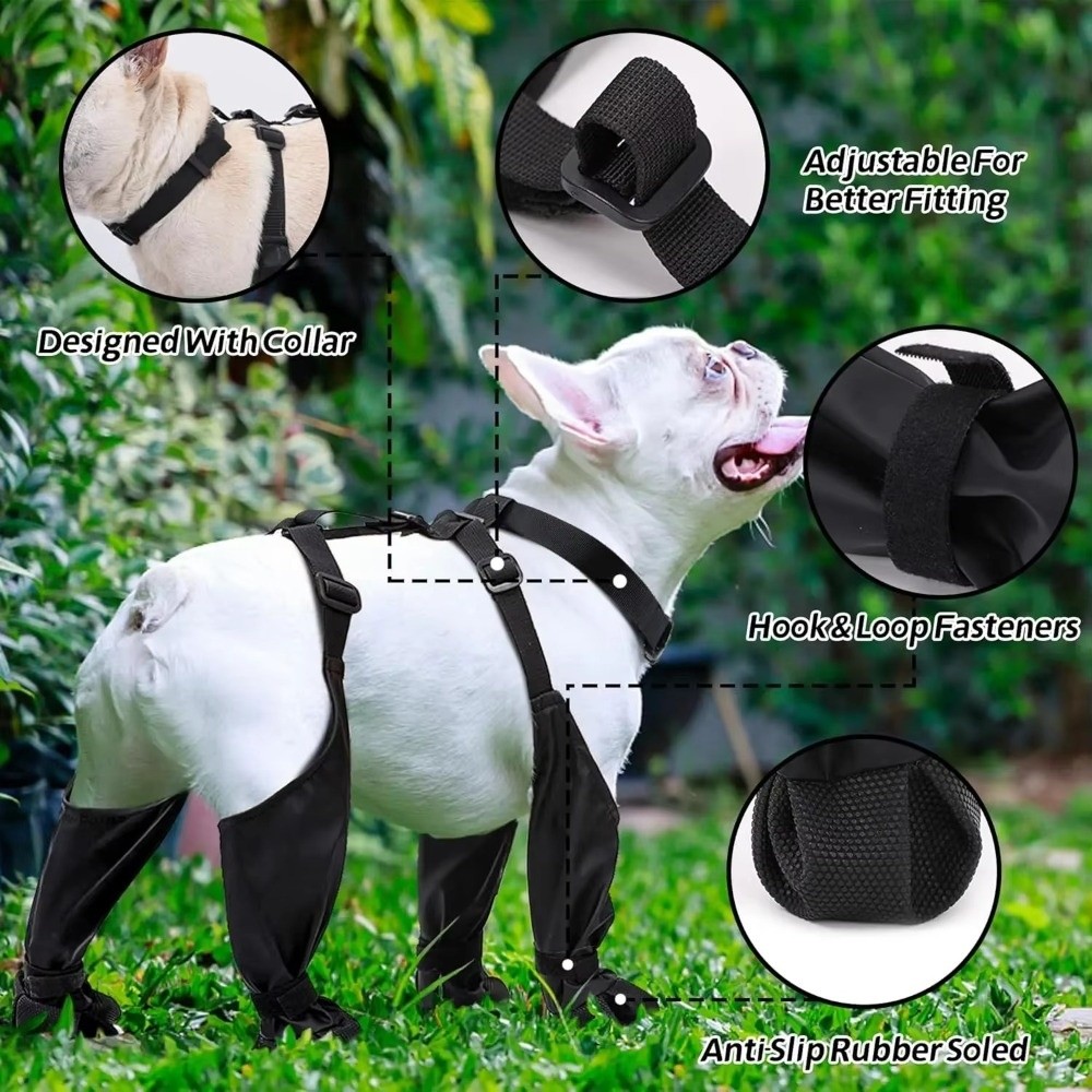 Anti-fall Waterproof Dog Shoes – Dog Booties Paw Protector recenzja i cena