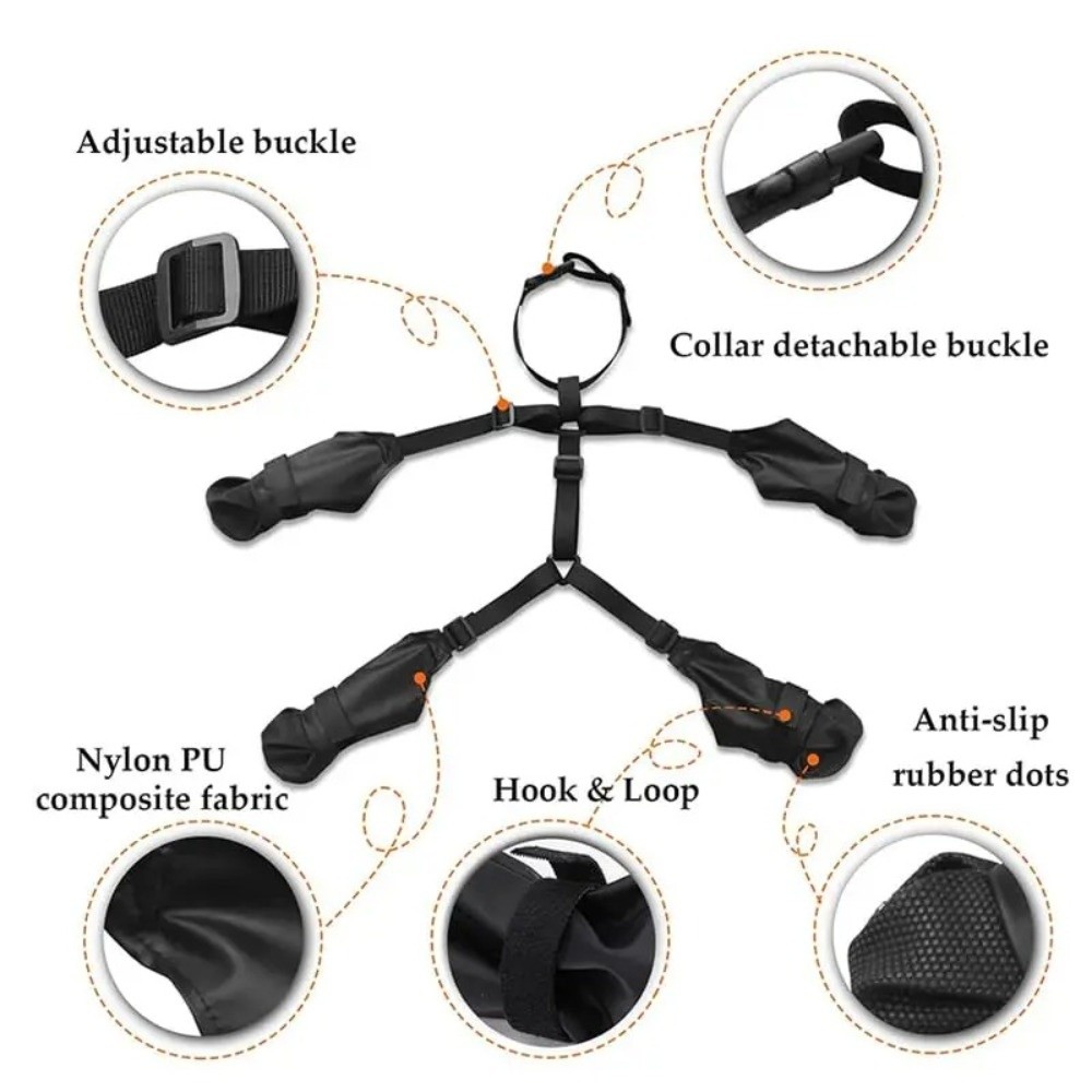 Anti-fall Waterproof Dog Shoes – Dog Booties Paw Protector recenzja i cena
