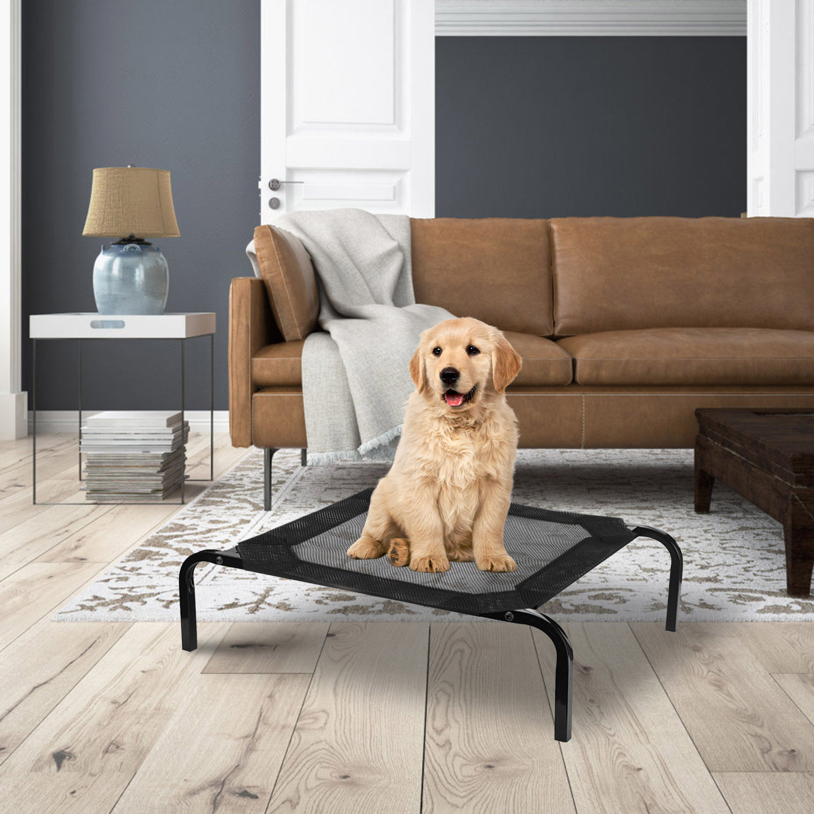 Dog Bed Mesh Cover Elevated Pe – Calming Dog Bed recenzja i cena